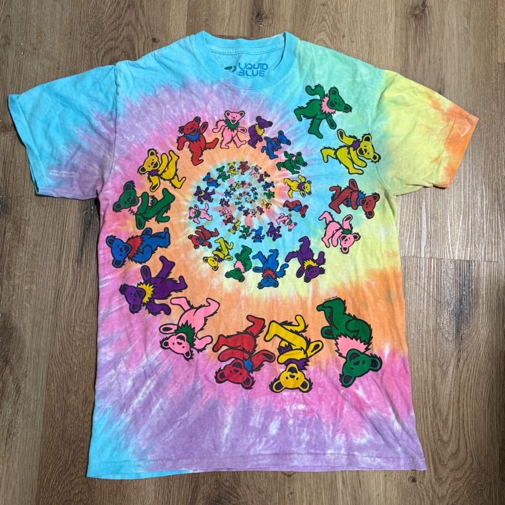 Grateful Dead Pastel Tie-Dye T-Shirt